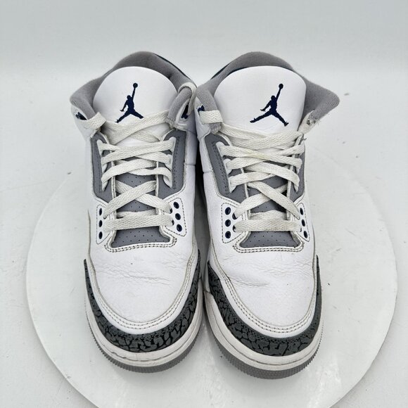 Nike Air Jordan 3 Youth Size 6.5Y Women 8 DM0967-140 Midnight Navy Training Shoe - Picture 4 of 12